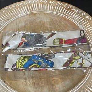 Two Colorful Patterned Twilly Bundle